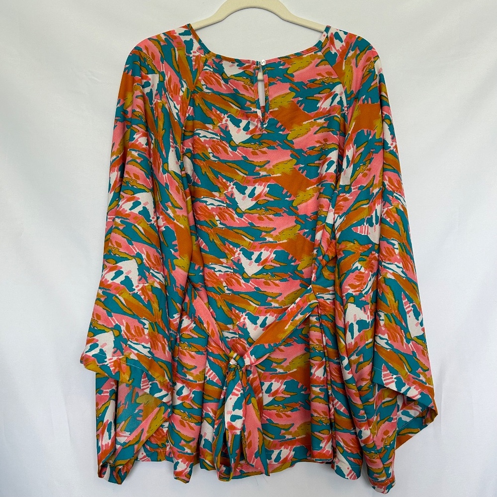 Ashley Stewart Abstract Patterned Multicolored Bl… - image 5